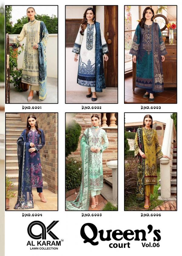 Alkaram Queen Court Vol-6 – Dress Material